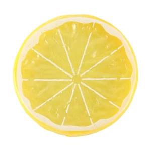 1PC Faux Imitation Lemon Slice Fake Lemons Slices Fruit Model Plastic Ornaments - Picture 1 of 8