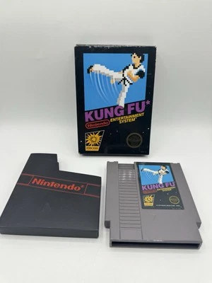 Kung Fu (Nintendo Entertainment System, 1985) With Box Box Damage - Image 1 of 4