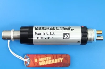 MIDWEST Rhino XP Single Speed Air Motor - HANDPIECE USA - Low Speed 0-6,500 rpm - Image 1 of 4
