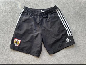 Bristol City Football Club Adidas Shorts - Medium / 36 Inch Waist - Used - Picture 1 of 3