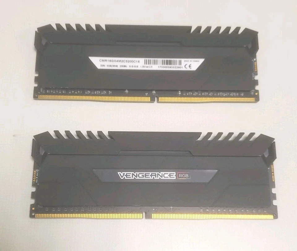 16GB Corsair Vengeance RGB Pro 3200MHz DDR4 RAM - CL16-18-18-36 (2x8Gb) - Image 1 of 1