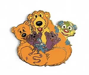 WDW DISNEY Pin Jim Henson Bear In The Big Blue House Pip Pop Treelo RARE - Picture 1 of 2