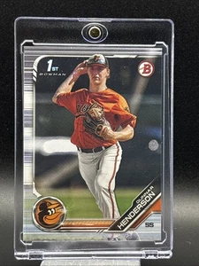 🔥🔥 Tarjeta de novato Gunner Henderson 1st Bowman 2019 muy 1st RC ROTY B🔥🔥 - Imagen 1 de 3
