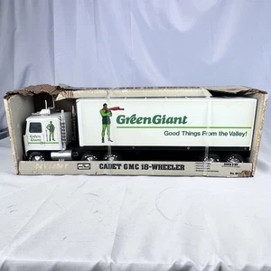 VTG Nylint Green Giant Pressed Steel GMC 18 Wheeler Semi Truck USA Sprout - Picture 1 of 11