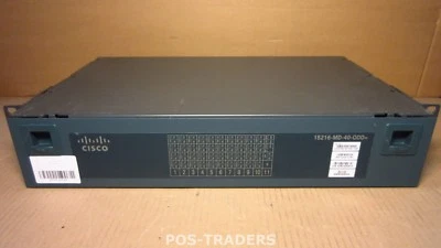 Cisco ONS 15216 40-Channel Mux/DeMux Exposed Faceplate Patch Panel 15216-MD V00 - Image 1 of 4