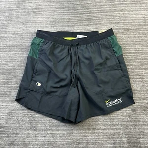 Nike Shorts Mens Small Black Green Flex Stride 5" Running Lined - Picture 1 of 10