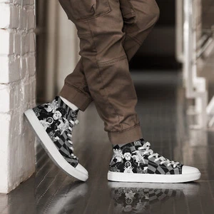 Men mahoraga anime sukuna manga jjk jujutsu kaisen shoes converse sneakers - Picture 1 of 26