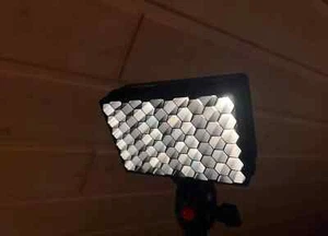 Hexagon Light Director/Diffuser For Aputure MC Friction Mounted. - Picture 1 of 2