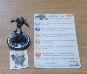 =HeroClix Marvel HAMMER OF THOR War Machine 200 con tarjeta = - Imagen 1 de 1