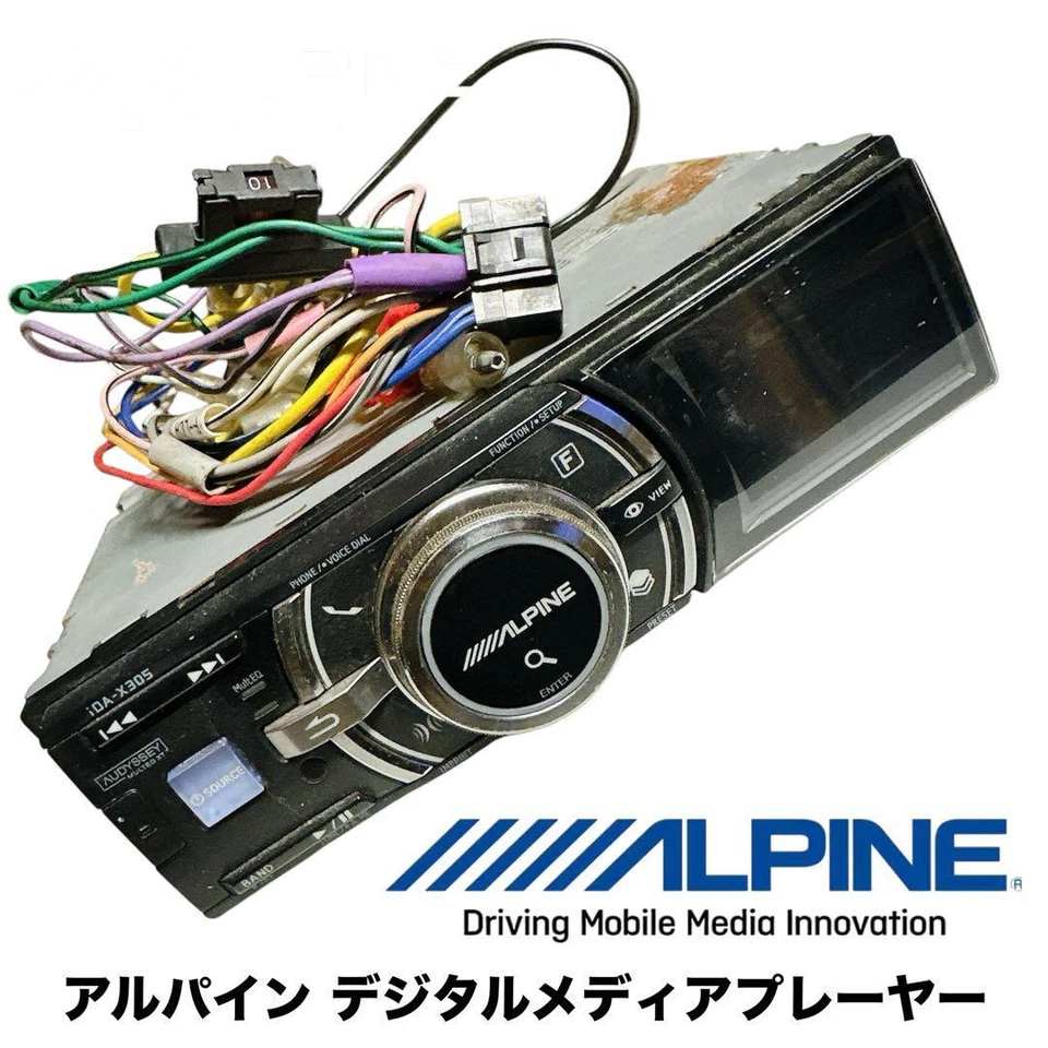Alpine iDA-X305 Ricevitore multimediale digitale Bluetooth Audio Head Unit JDM 　 - Immagine 1 di 2