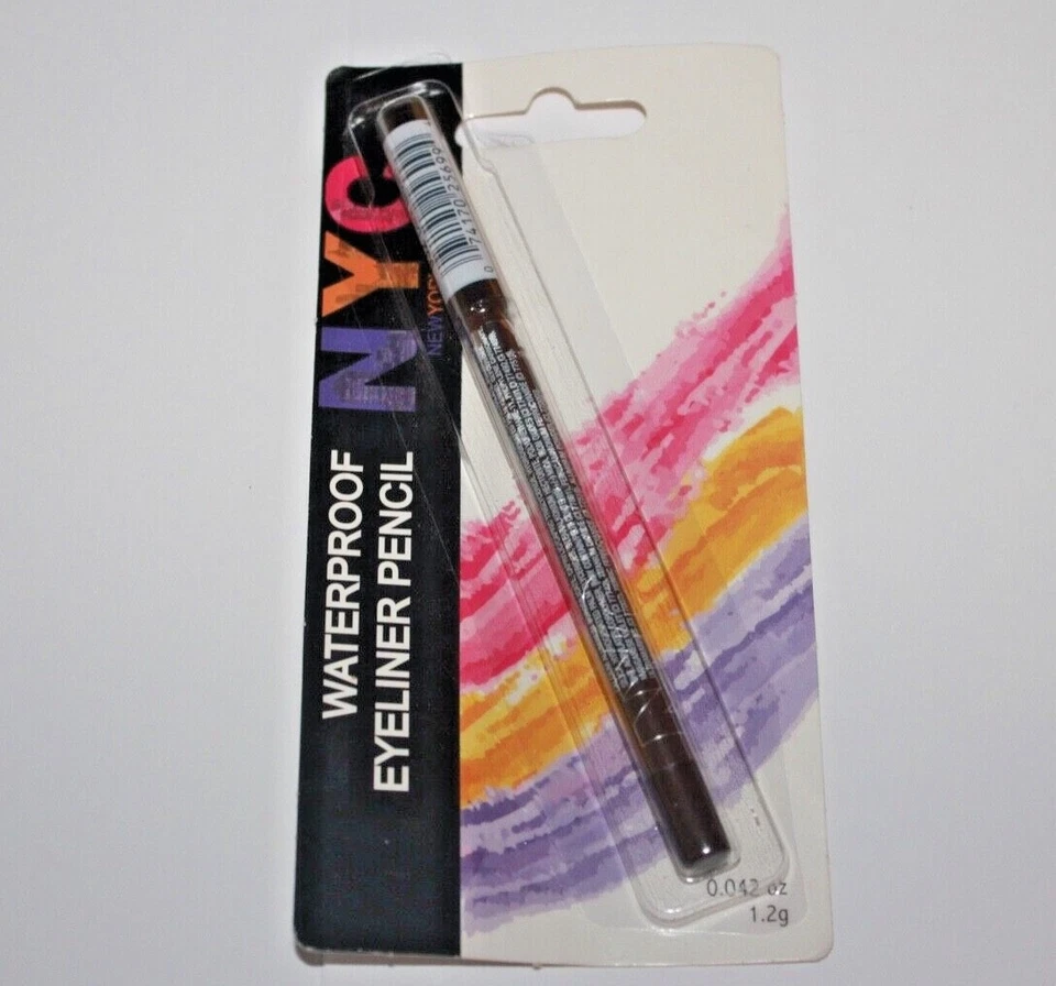 NYC Eyeliner Dark Brown Color Proof 24 Hour Waterproof #932