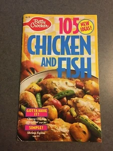 Betty Crocker Cookbook #78 Chicken and Fish 105 New Ideas 1992 Paperback  - Picture 1 of 3