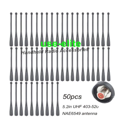 Lot50 UHF 403-520MHz Antenna for XTS1500 XTS2500 XTS3000 XTS3500 XTS5000 Radio - Image 1 of 4