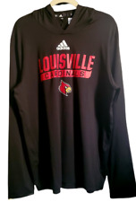 CustomCat Louisville Cardinals Vintage NCAA Football Crewneck Sweatshirt Ash / L