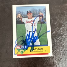 1994 Harrisburg Senators Fleer/ProCards #2099 Jeff Kipila Signed Autograph Card