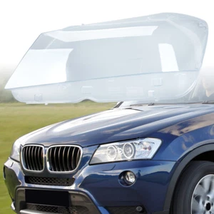 LH Front Headlight Lens Cover Headlamp Shell Clear For BMW X3 F25 2011-2014 SUV - Picture 1 of 9