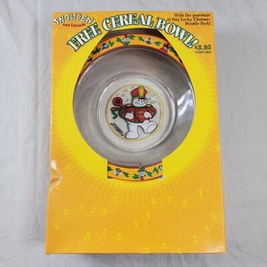 Vintage Snowden Cereal Bowl NOS In Box 1999 Lucky Charms Promotional Christmas - Picture 1 of 7