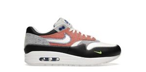 Nike Air Max 1 Recycled White Black Green Blue CT1643-100 Men's Size 10