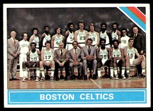 1975 Topps #204 Boston Celtics TC   Basketball Boston Celtics