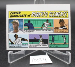 Topps Heritage 2022 - 1973 Topps Comics Roberto Clemente #73TC-25 - Imagen 1 de 2