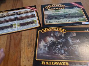 1976 PALITOY MAINLINE RAILWAYS MODEL CATALOGUE 18 PAGES + extras
