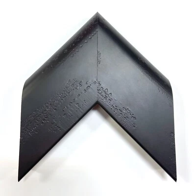 4" Readymade Wood Picture Frame (Textured Black) - Image 1 of 4