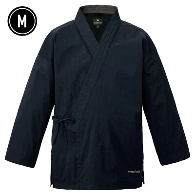mont-bell OD Lining Samue Black Navy M Japanese Work Clothes Uniform Japan New - Image 1 of 4