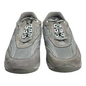 SAS Tripad bequeme sportliche Damen-Wanderschuhe 9N Schnürschuhe grau Mesh Wildleder USA - Bild 1 von 9