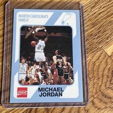 1989 Collegiate Collection/Coca-Cola North Carolina Finest Michael Jordan #15