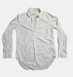 Frank & Eileen Long Sleeve Button Up Shirt 2XS Cotton Clean Girl Prep Old Money - Picture 1 of 12