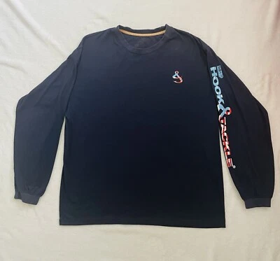 Camisa Top Hook & Tackle Hombre Talla XL UPF50+ Mangas Largas Pesca Exterior Playa Foto 1 de 4