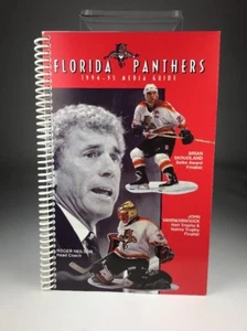 Florida Panthers 1994-1995 Spiral Bound Media Guide - Picture 1 of 3