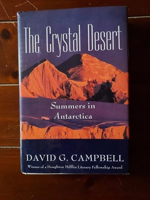 David Campbell, signed / The Crystal Desert 1st Edition 1992 - Image 1 of 4