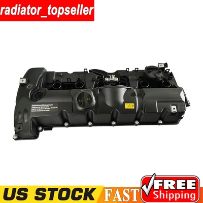 Engine Valve Cover w/Gasket Fits BMW 128i 328i 528i X3 X5 Z4 #11127552281 US Foto 1 de 4