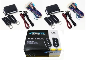 Scytek Pair of Vehicle Keyless Entry Car Alarm Security Systems With Key Fobs - Picture 1 of 5