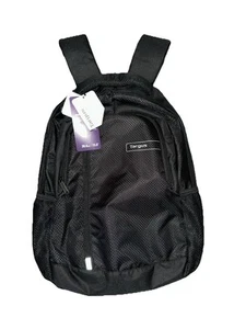 NWT Targus Black Sport Backpack Carrying Case for 15.6" Laptop School Travel - Picture 1 of 10
