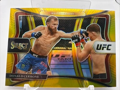 Donald Cerrone 2021 Select Gold UFC - 1842 - Image 1 of 2