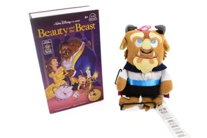 Peluche Parchi Disney La Bella e la Bestia in scatola VHS edizione limitata - Foto 1 di 8