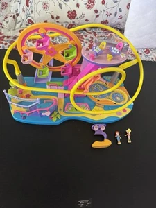 Vintage 2002 Polly Pocket PollyWorld Amusement Park Incomplete - Picture 1 of 14