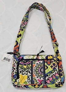 Vera Bradley City Shoulder Handbag Petal Paisley Purse - Picture 1 of 12