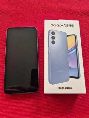 Samsung Galaxy A15 5G Blau 128GB 4GB SM-A156B/DSN Smartphone Handy - Bild 1 von 4