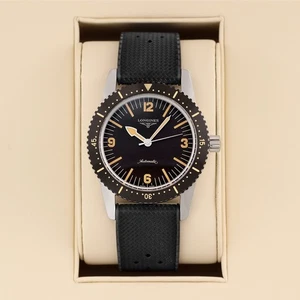 Longines Heritage Skin Diver 42mm L2.822.4.56.9 - Picture 1 of 10