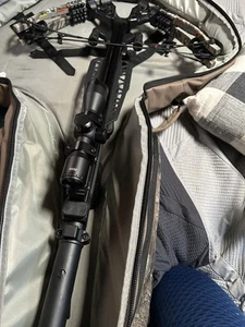 CenterPoint Sniper XT390 Crossbow with Scope Camo Black - Picture 1 of 3