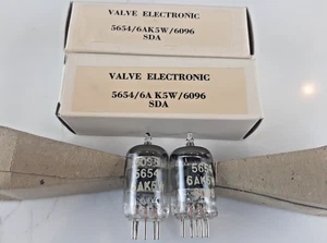 Par de tubos SDA 5654 6AK5W 6096 en cajas originales - probado y garantizado - envío rápido - Imagen 1 de 18