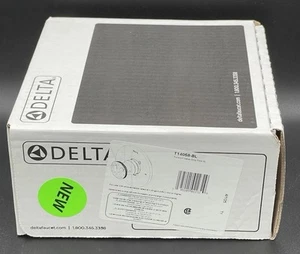 🛁 Delta T14058-BL Trinsic Monitor® 14 Series Valve Trim – Matte Black – NEW - Picture 1 of 6