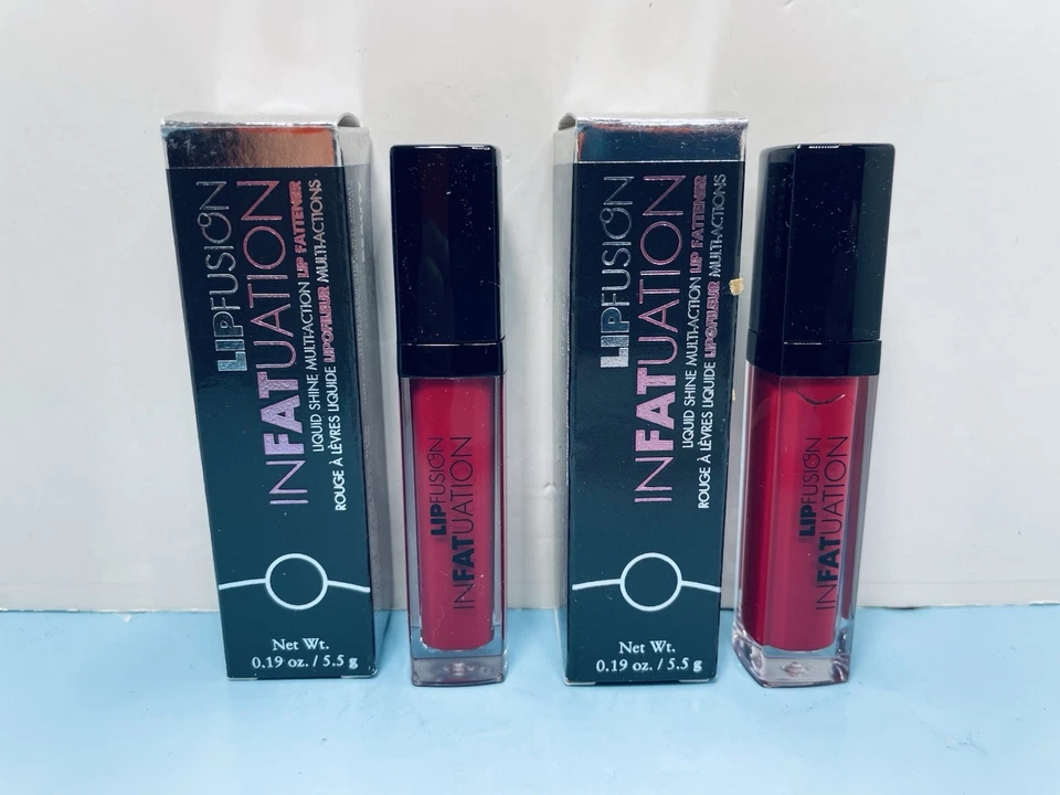 LIP FUSION -LIQUID SHINE MULTI ACTION -LIP FATTENER -SCREEN SIREN -NEW -LOT OF 2 - Image 1 of 1