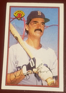 1989 Bowman Signature #35 Dwight Evans OF Boston Red Sox    ***40% off 2+ - Picture 1 of 2