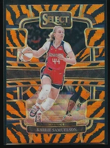 Karlie Samuelson 2024 Panini Select WNBA Concourse Tiger Prizm #99 - Imagen 1 de 2
