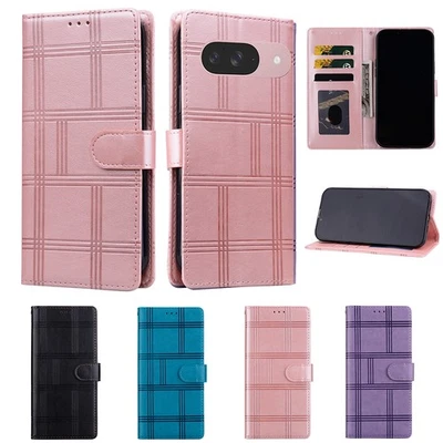 Wallet Flip Leather Cover Case For Google Pixel 3a XL 4 4A 5 5XL 5A 6 6A 7 Pro 8 - Image 1 of 4