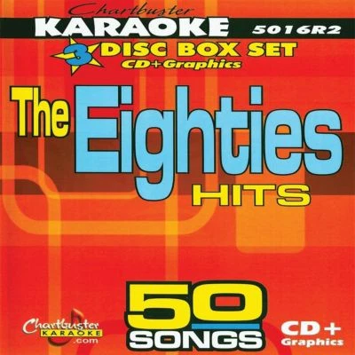 Chartbuster 5016 The Eighties Hits Karaoke CD+G 3 Disc in Case with Song List - Image 1 of 2